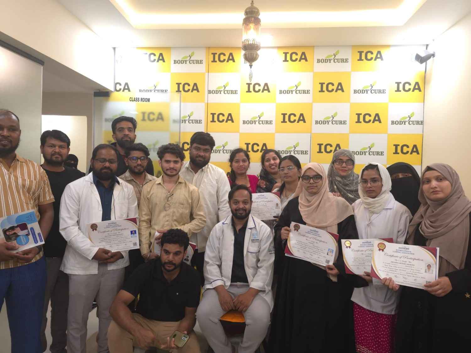 ICAWORLD group classroom photograph